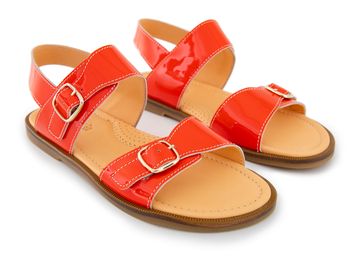 Oranje sandalen Ocra