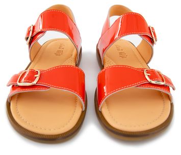 Oranje sandalen Ocra