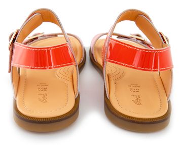 Oranje sandalen Ocra