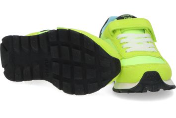 Fluo gele sneakers Sun 68