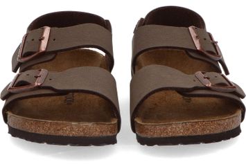 Bruine sandalen met gespen Birkenstock