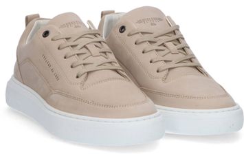 Beige sneaker met witte zool Cycleur De Luxe
