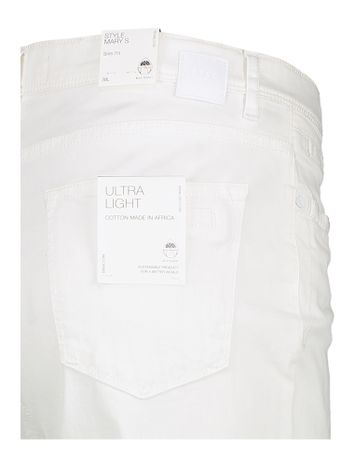 Witte lange broek Style Mary Brax