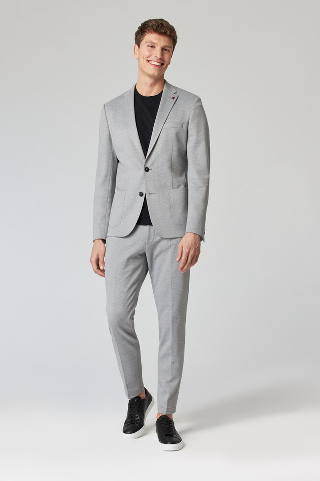 Grijze blazer Slim Fit Roy Robson