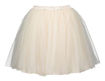 Nude kleurige rok met tulle Communie Linea Raffaelli