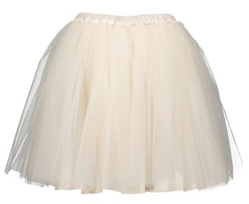 Nude kleurige rok met tulle Communie Linea Raffaelli