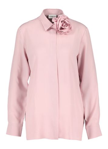 Babyroze blouse met detail Sauro Marella