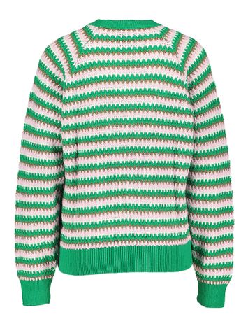 Multicolor pull met ronde hals Claudine Minus