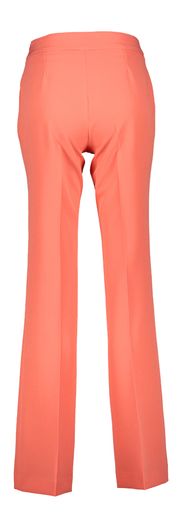 Koraalkleurige geklede boocut broek Yoghi Kocca