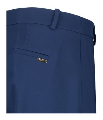 Koningsblauwe geklede broek Amalio Kocca