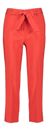 Rode cropped geklede broek Taty Kocca