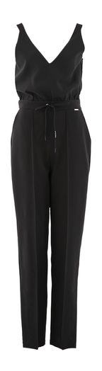Zwarte jumpsuit met elastiek Bellaluna Kocca