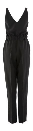 Zwarte jumpsuit met elastiek Bellaluna Kocca