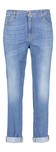 Donkerblauwe straight leg jeans Grant Kocca