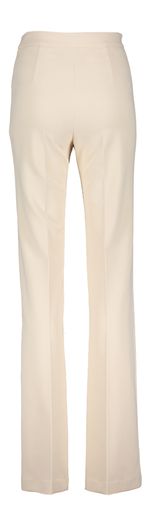 Beige geklede broek met bandplooien Elisabetta Franchi