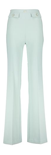 Blauwe geklede broek Elisabetta Franchi
