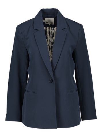 Donkerblauwe blazer Lexi Ichi