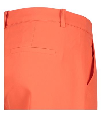 Koraalkleurige geklede broek Lexi PA3 Ichi