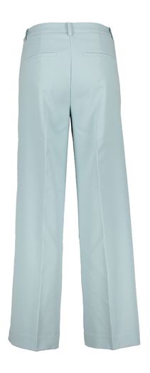Lichtblauwe geklede wijde broek Lexi Wide Ichi