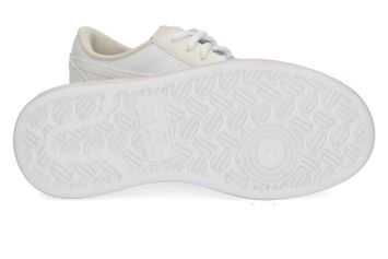 Witte sneakers met lichtblauwe details Diadora