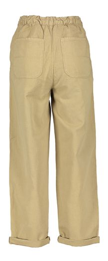 Beige broek met overslag Bellerose