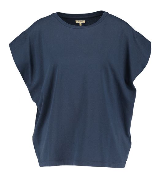 Blauwe Parker t-shirt Vice Bellerose