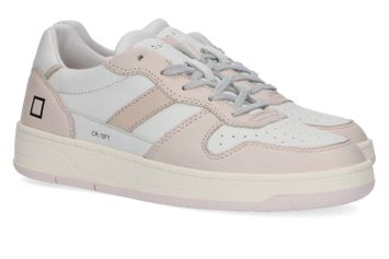 Witte sneakers met roze details Court 2.0 Soft D.A.T.E