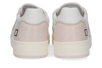 Witte sneakers met roze details Court 2.0 Soft D.A.T.E