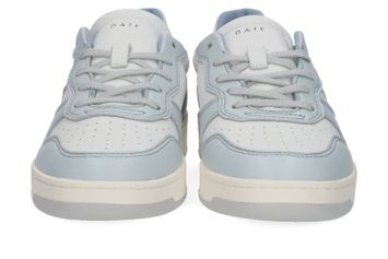 Witte sneakers met lichtblauwe details Court 2.0 Soft D.A.T.E