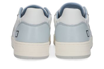 Witte sneakers met lichtblauwe details Court 2.0 Soft D.A.T.E