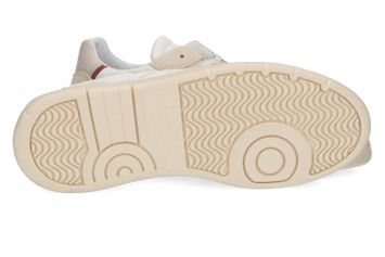 Witte sneakers met bruine details Court 2.0 Nylon D.A.T.E