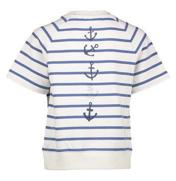 Gestreepte sweater met korte mouwen Scotch & Soda