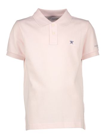 Roze polo met korte mouwen Hackett