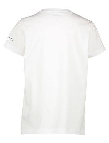 Witte t-shirt met korte mouwen Hackett