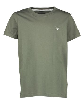 Groene t-shirt met logo Hackett
