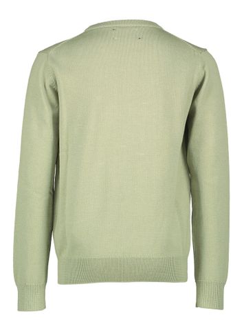 Kaki trui met ronde hals Hackett