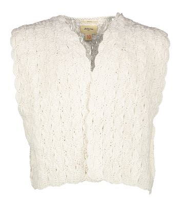 Ecru kleurige cardigan Bellerose