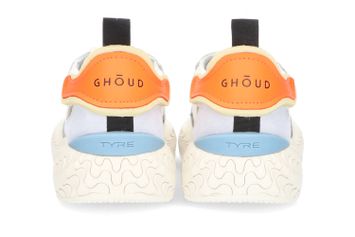 Multicolor sneakers met brede zool Ghoud
