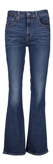 Donkerblauwe bootcut jeans met hoge taille 725 Levi's