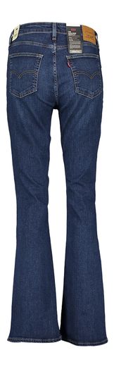 Donkerblauwe bootcut jeans met hoge taille 725 Levi's