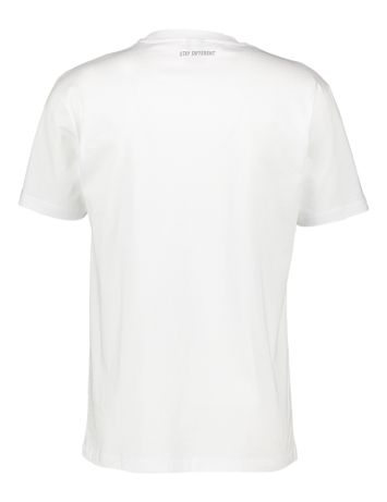 Witte t-shirt met kat Bye Bye Iriedaily