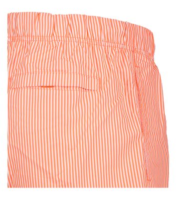 oranje wit gestreepte zwemshort Shiwi