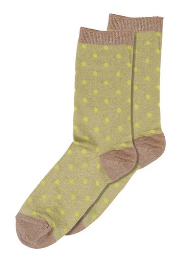 Celery green glitter sokken Donna MP Denmark
