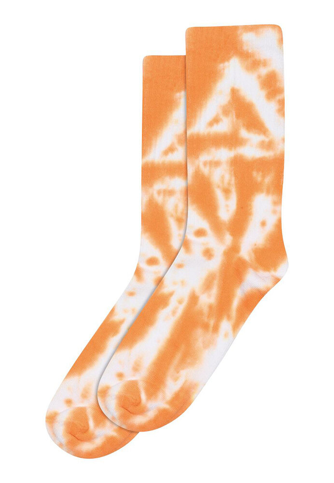 Oranje wortelkrul sokken MP Denmark