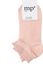 Oudroze korte sokken met glitterboord MP Denmark 