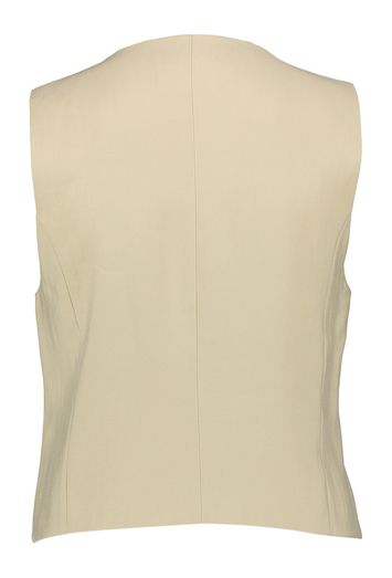 Beige gilet met knopen Mathieu Grace & Mila