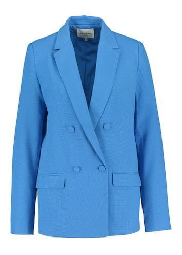 Aquablauwe blazer Mazarine Grace & Mila