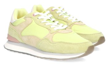 Pastelgele lage sneakers Clear Water Hoff