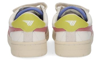Witte lage sneakers met multicolor details Gola