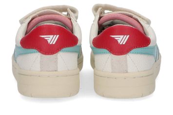 Witte lage sneakers met babyblue details Gola